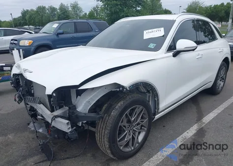 2023 Genesis Gv70 2.5T Awd из США, поврежденный, VIN KMUMADTB4PU098985